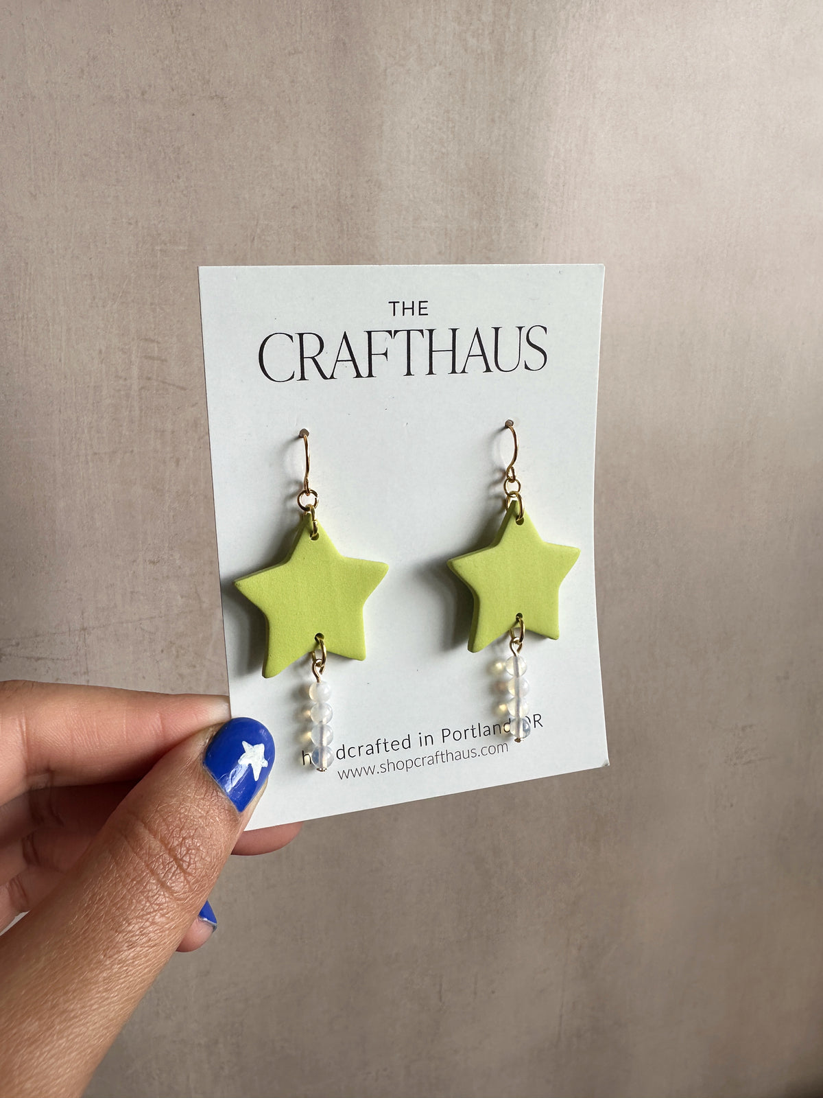 Star Bead Earrings