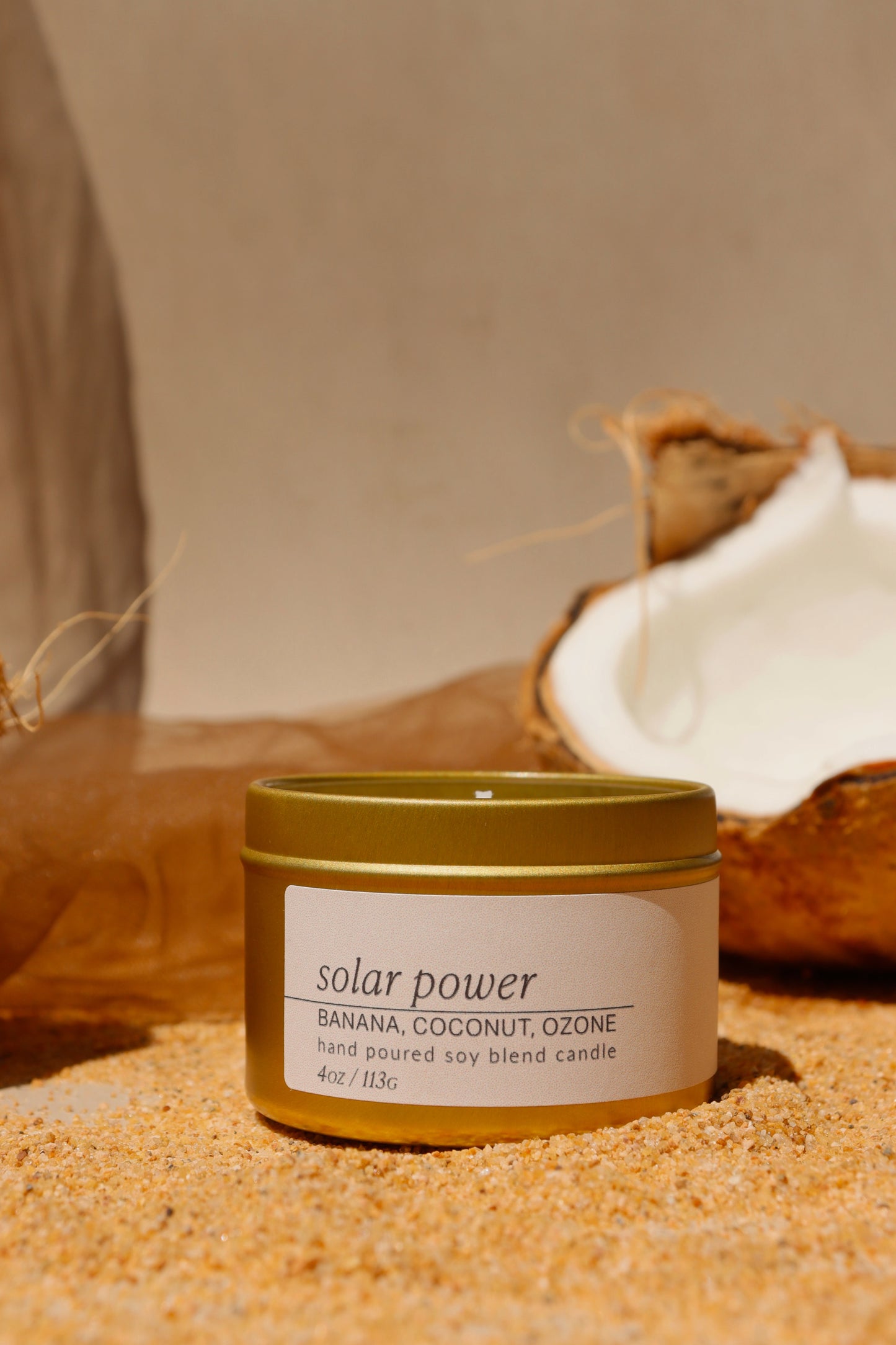 Solar Power 4oz Candle