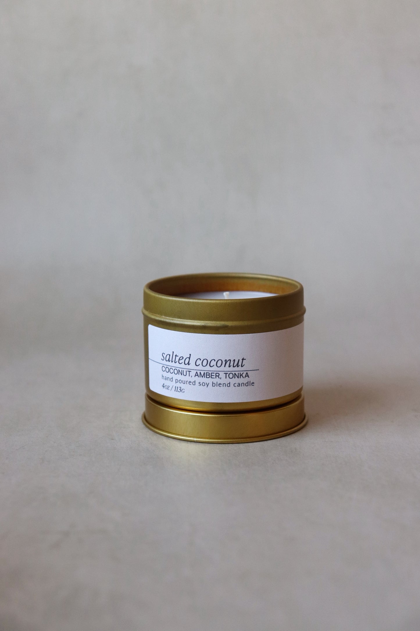 Salted Coconut 4oz Candle