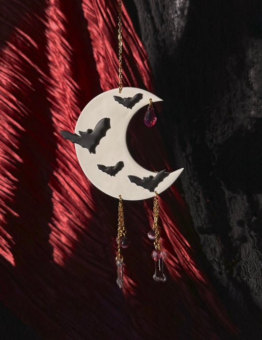 Spooky Bats Halloween Mini Wall Hanging