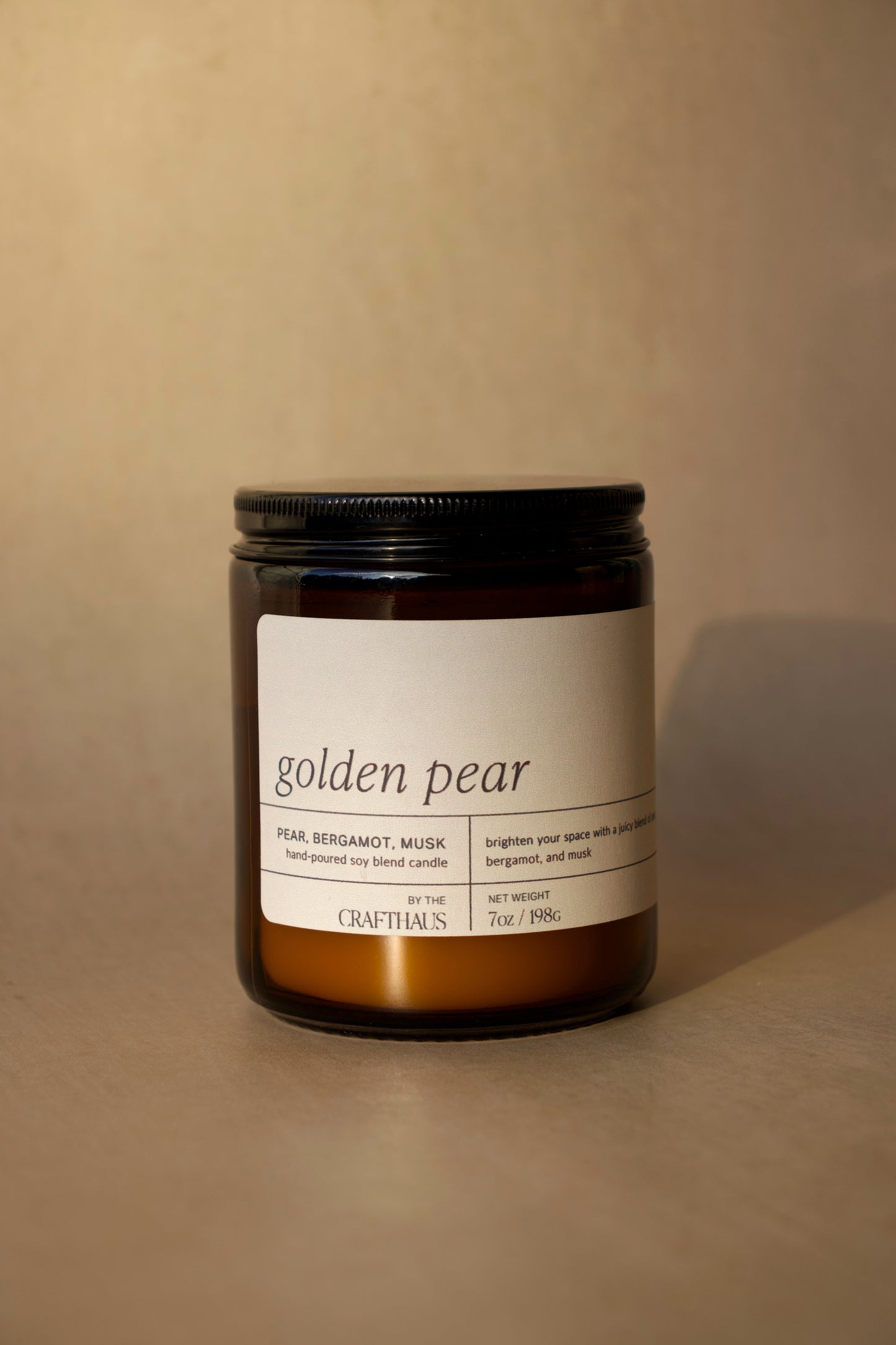 Golden Pear 7oz Candle