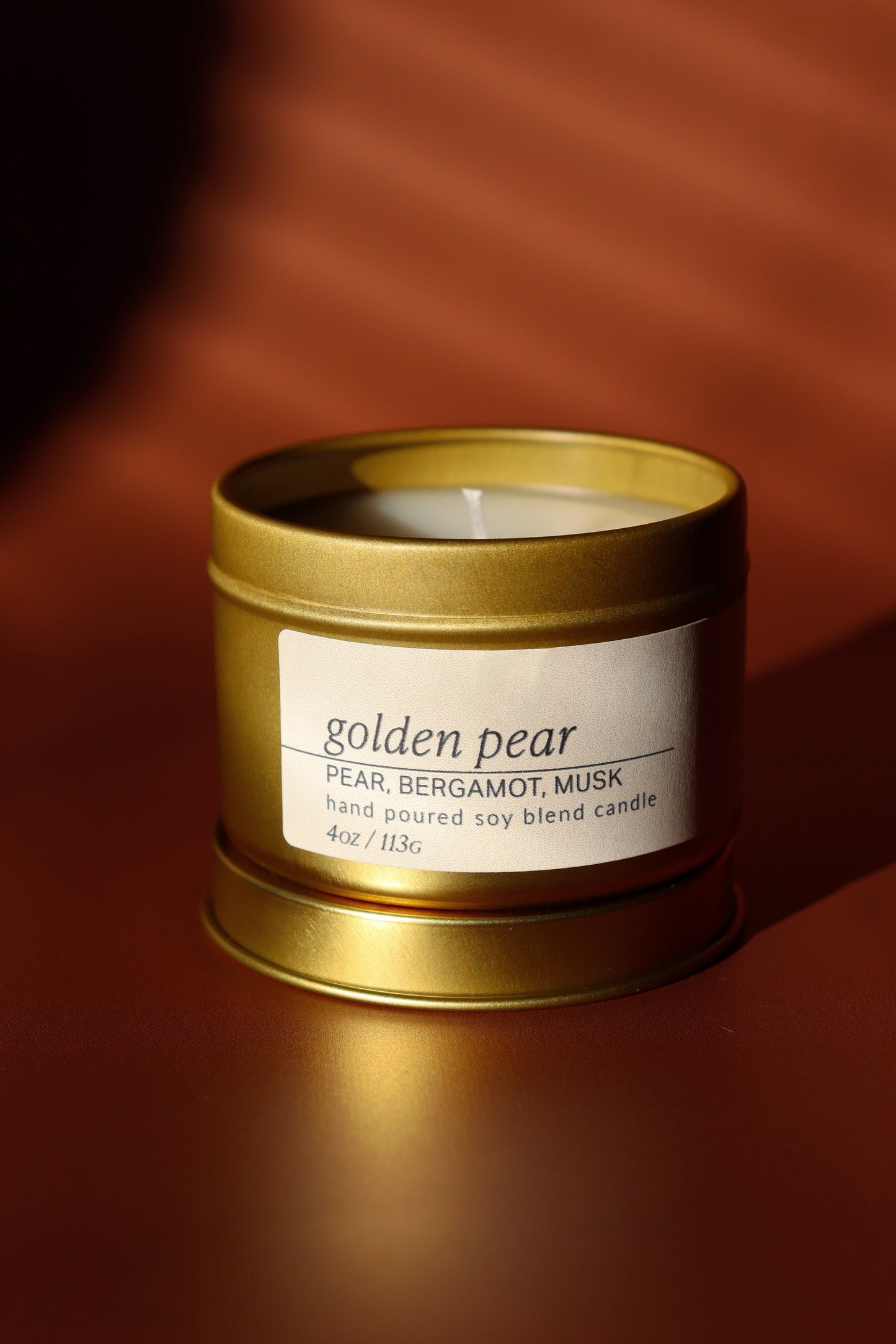 Golden Pear 4oz Candle