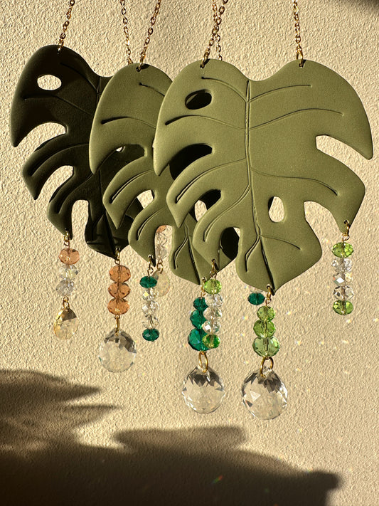 Monstera Suncatcher