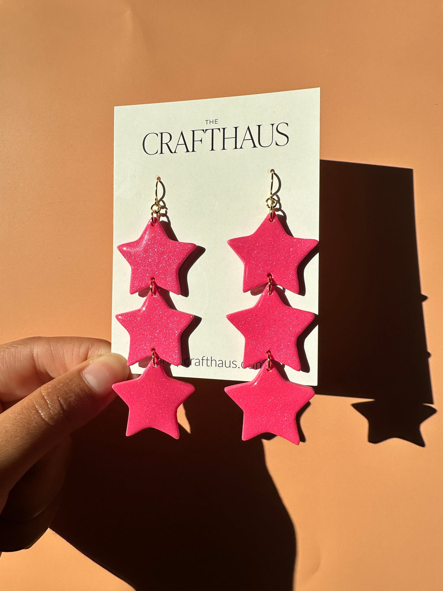Star Drop Style Earrings