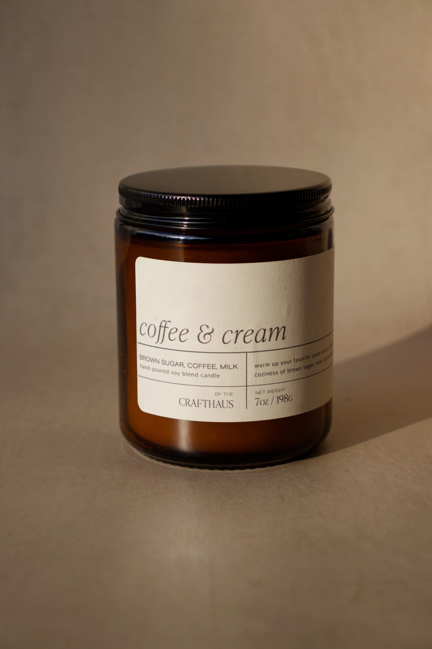 Coffee & Cream 7oz Candle