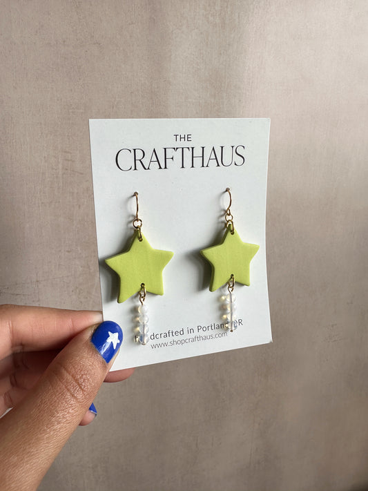Star Bead Earrings