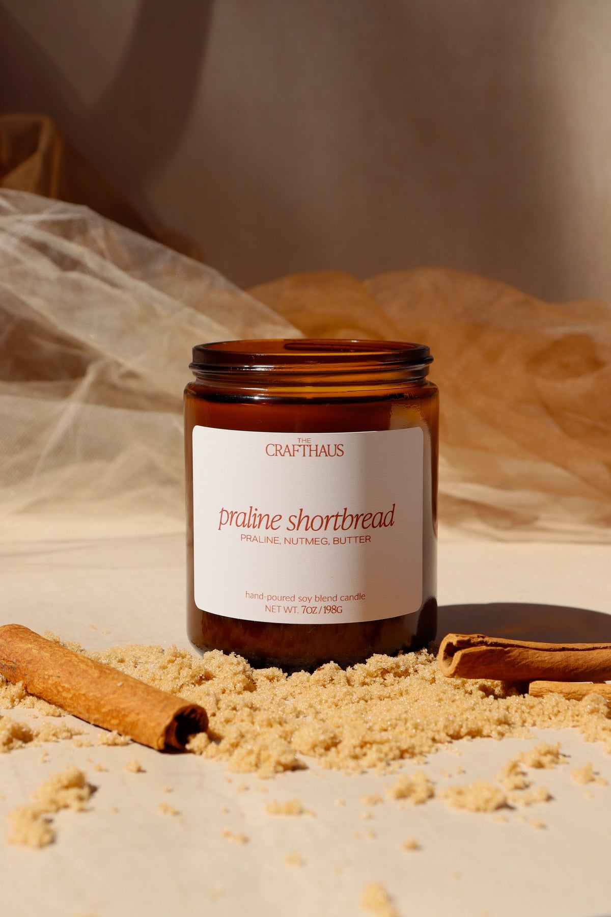 Praline Shortbread 7oz Candle