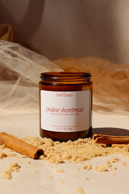 Praline Shortbread 7oz Candle