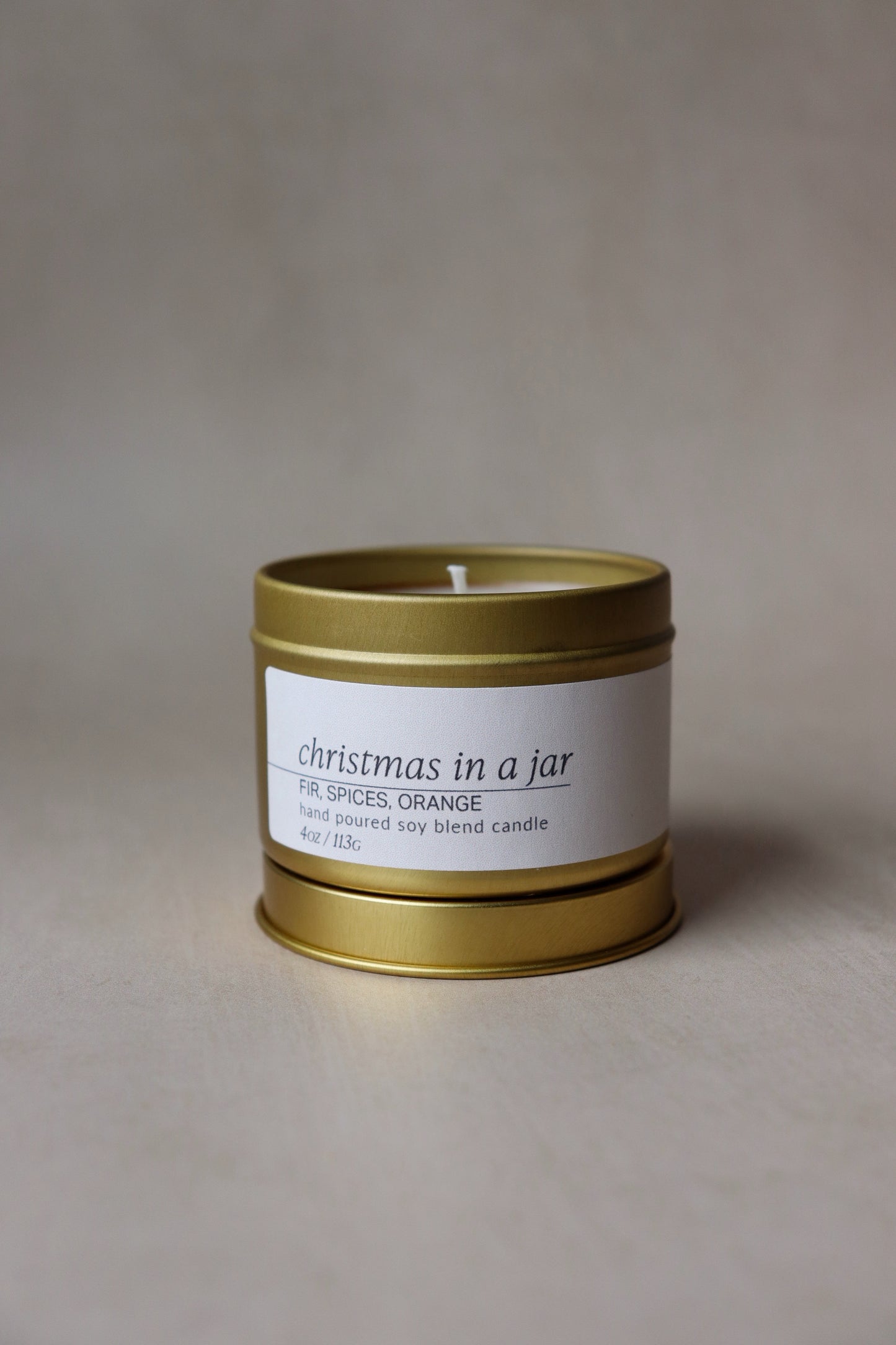 Christmas in a Jar 4oz Candle