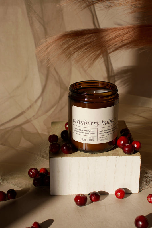 Cranberry Bubbly Candle