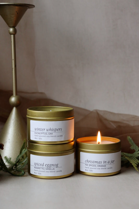 Christmas in a Jar 4oz Candle