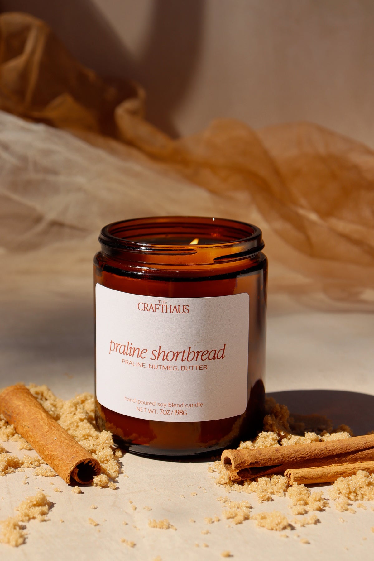 Praline Shortbread 7oz Candle