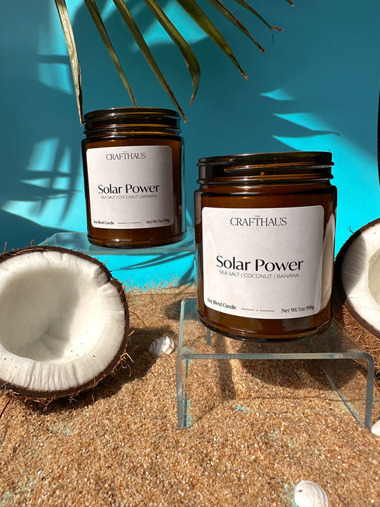 Solar Power Candle